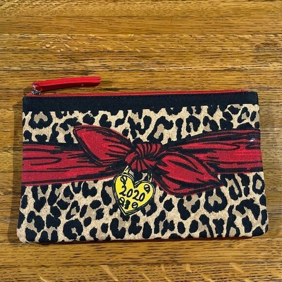 Brighton Limited Edition 2020 Leopard Print Pouch NWT - Picture 2 of 8
